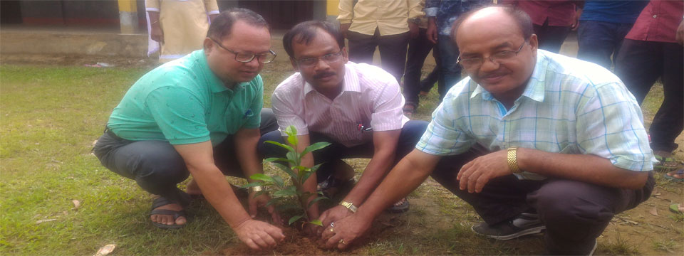 Moment of Plantation on College Foundation Day