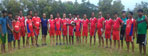 Moment of Friendly Football Match in the occasion of Independence Day Celebration